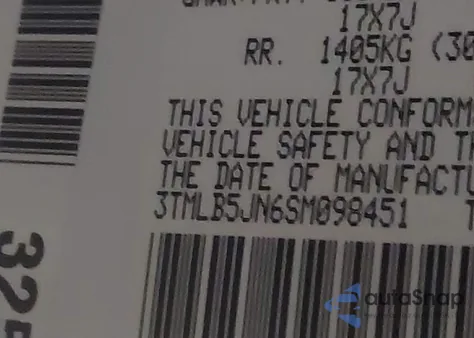2025 Toyota Tacoma Sr5 from USA, damaged, VIN 3TMLB5JN6SM098451